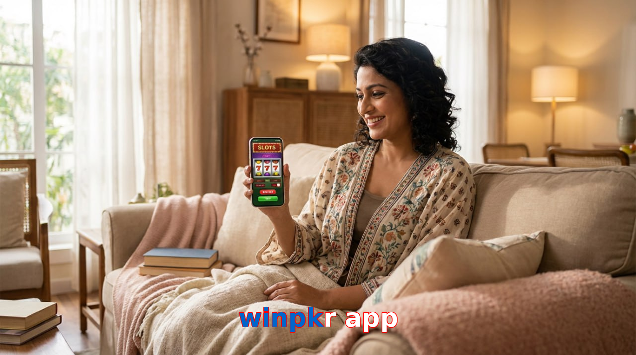 Main screen of Winpkr App online page for PK players