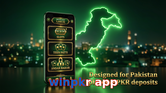 Main screen of Winpkr App pk page for PK players